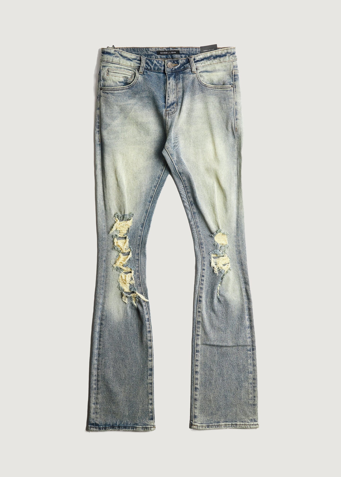 EMBSPR224-039/LONDON STACK JEANS