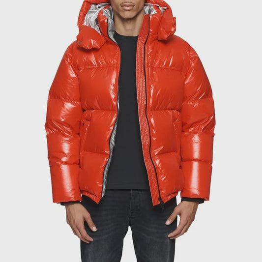 PURPLE Jacket Puffer Quilted