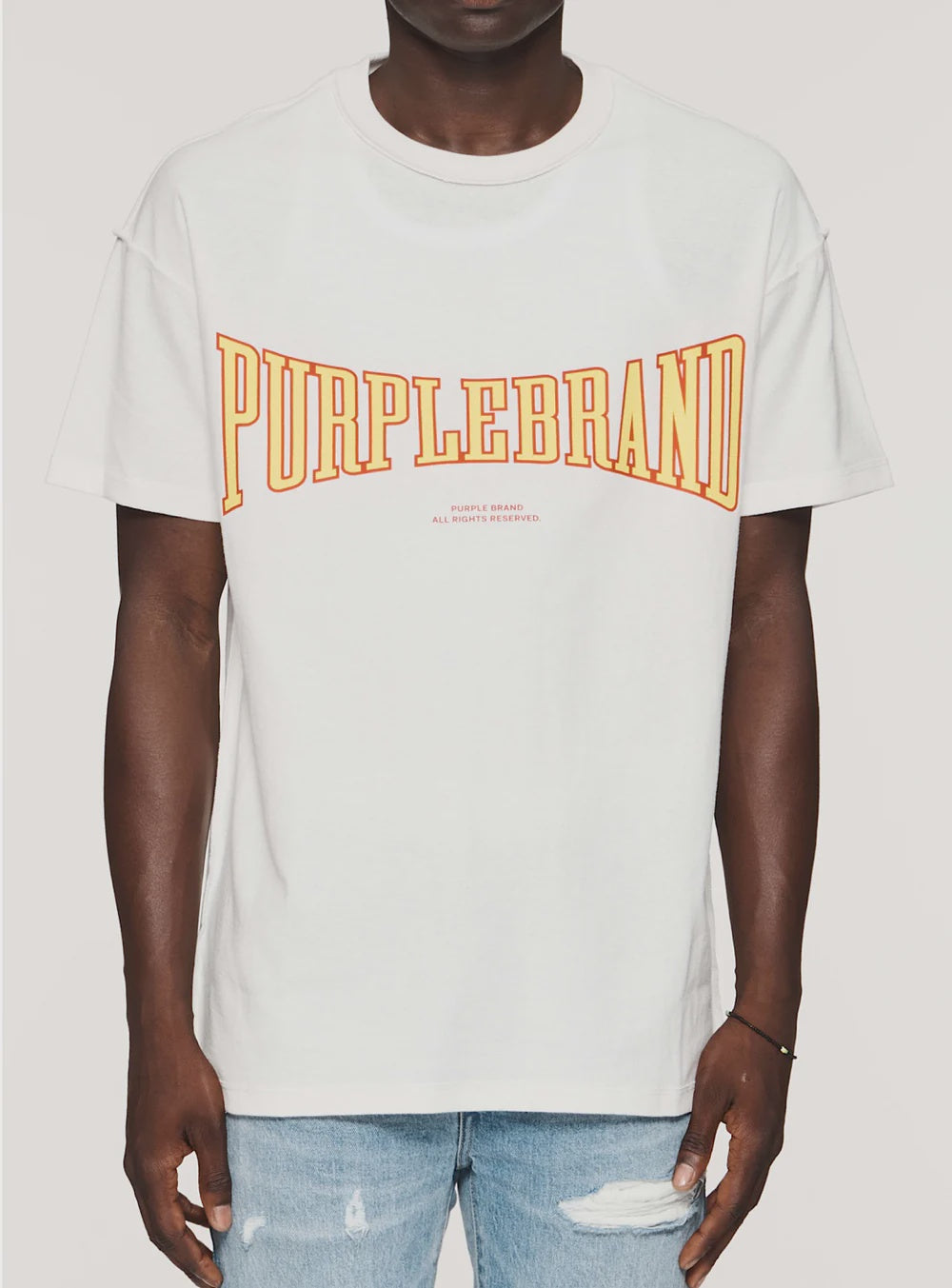 PURP101JHCM224/TEXTURED INSIDE OUT TEE