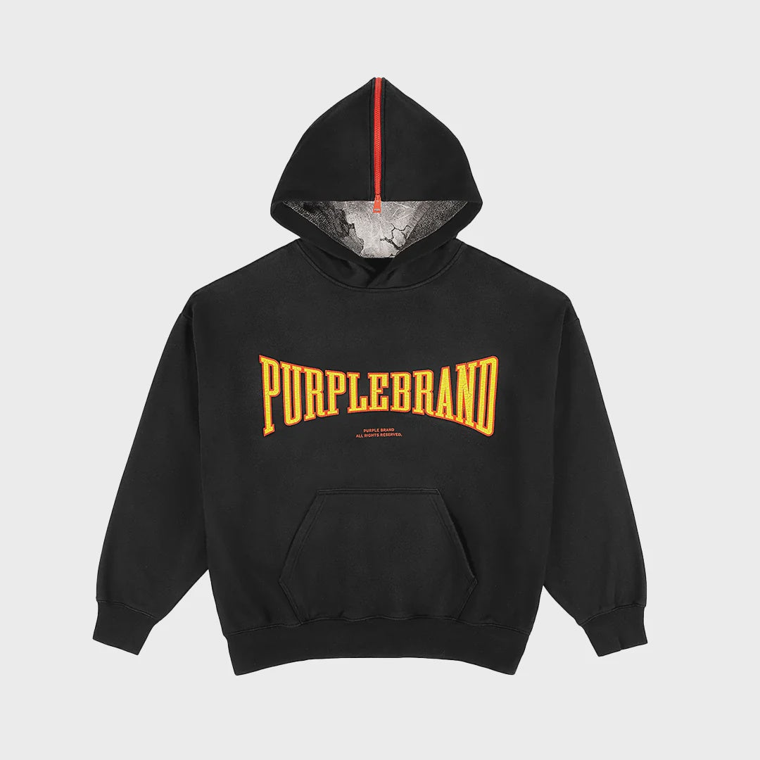 PURP471MFHB224/MWT FLEECE PO HOODY