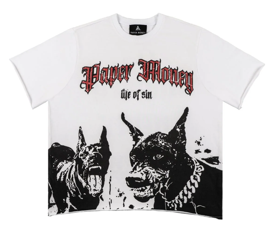 PAPER MONEY TShirt Life Of Sin Graphic
