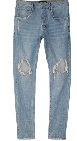 PURP001LIB/DROP FIT MIDRIE TAPERED LEG JEANS