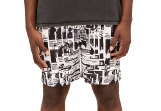 PURP504PMUT225/ALL ROUND SHORTS