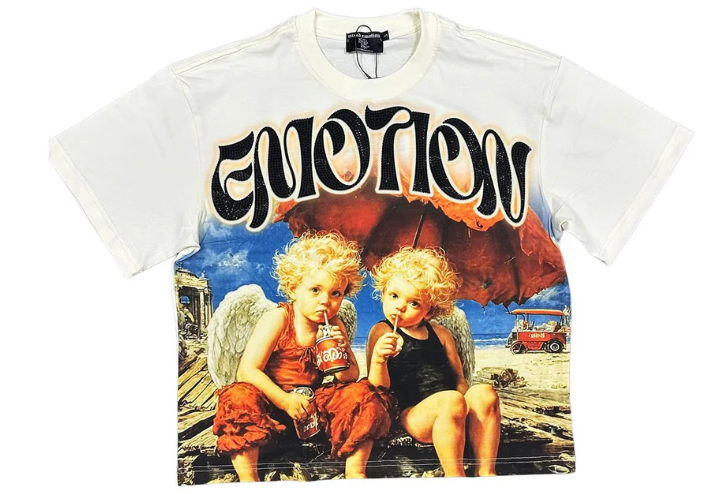 ME TWIN RHINESTONE TEE