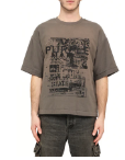 PURM1081TGGS425 TEXTURED JERSEY PADDED TEE