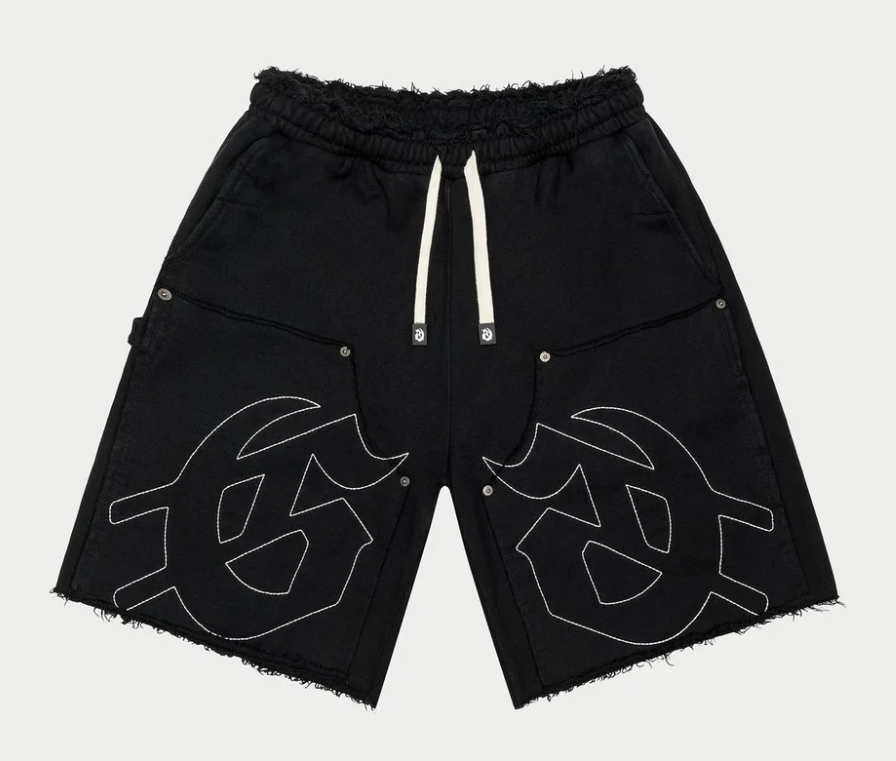 GODSPEED CARPENTER DISTRESSED SHORTS