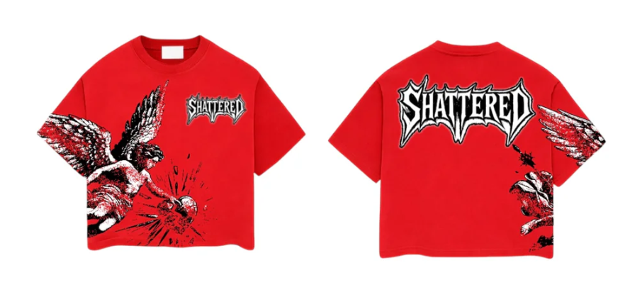 SHATTERED HEARTS CATCHIN FEELINGS SS TEE