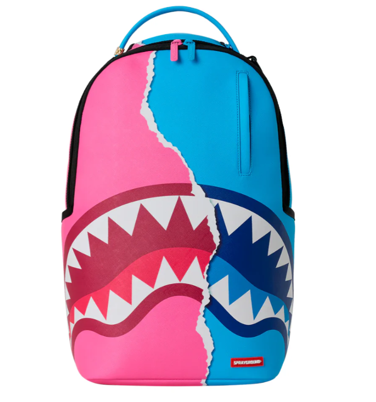 SPRAY GROUND SHARK CENTRAL COTTON CANDY DLXSV BACKPACK