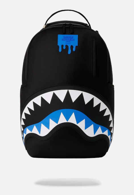 SPRAY GROUND SHARK CENTRAL LIGHT BLUE DLXS BACKPACK