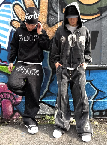 FLOOR SKULL SWEAT PANTS