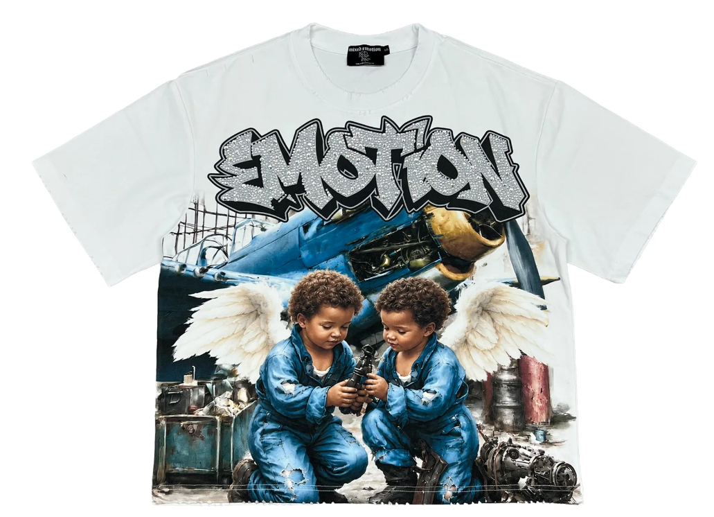 MIXED EMOTION AIRBORNE TEE
