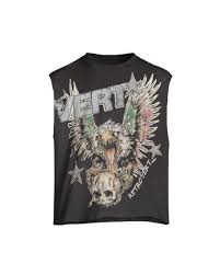 RETROVERT Sleeveless TShirt Tiger Graphic