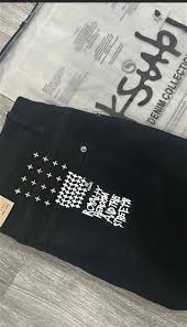 Ksubi Van Winkle Black Jeans Detail