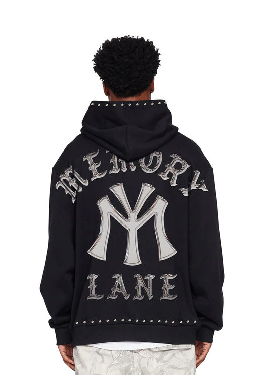 MEMORY LANE Hoodie Studded Logo