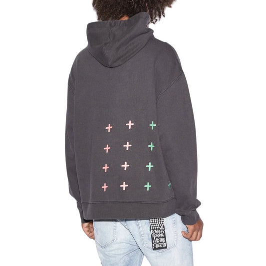 KSUBI Hoodie Logo Print Pullover