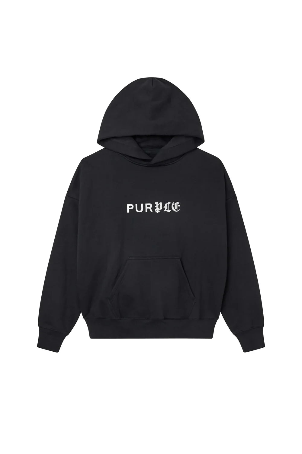 PURPLE Hoodie Minimal Logo