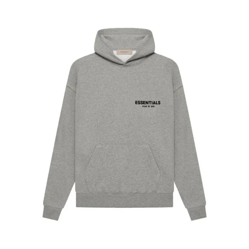 Fear of God Essentials Back Logo Hoodie Side View