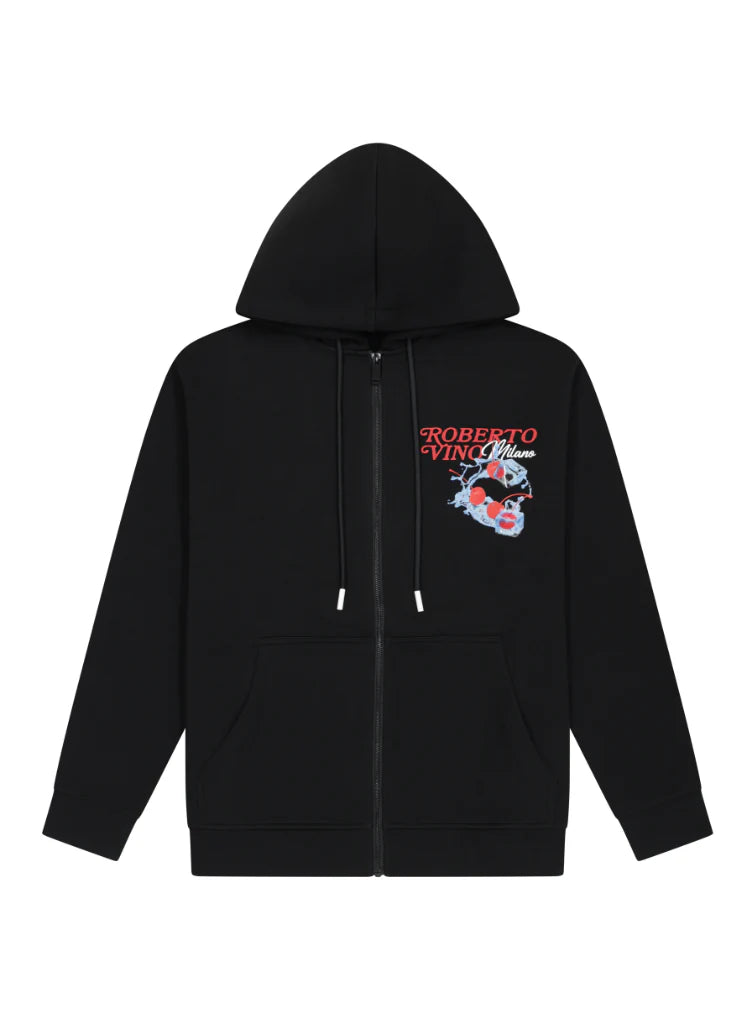 ROBERTOVINOMILANO Hoodie Fresh Cherry