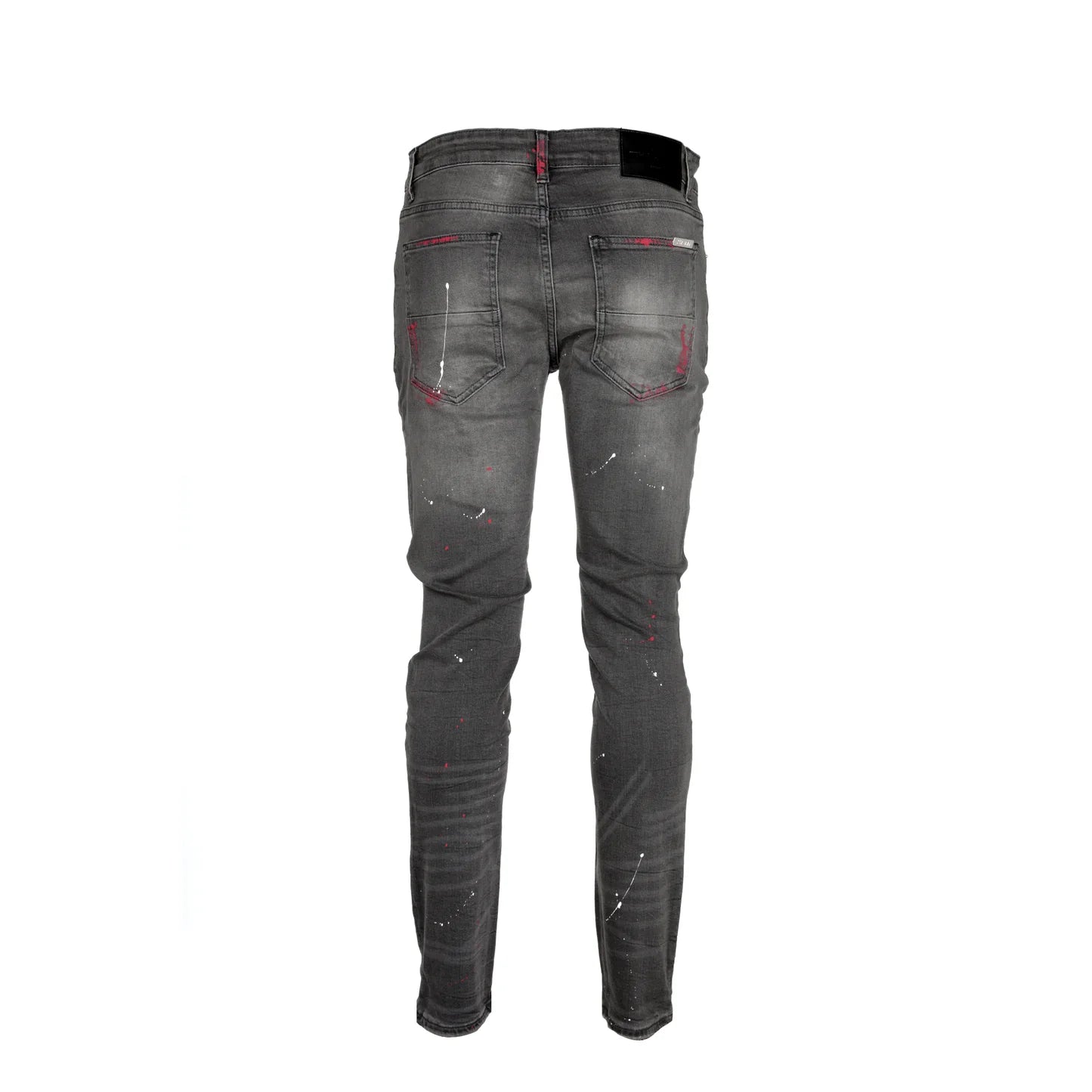 7TH HVN LONDON Jeans Distressed Paint Splatter Slim Fit