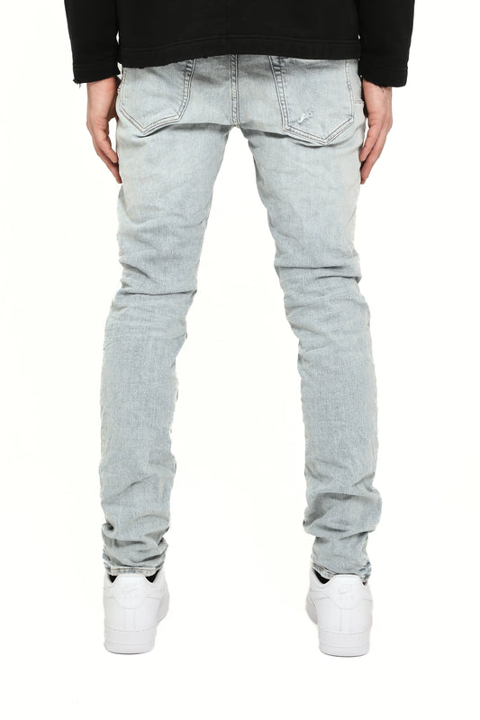 PURPLE Jeans Distressed Ripped Light Wash