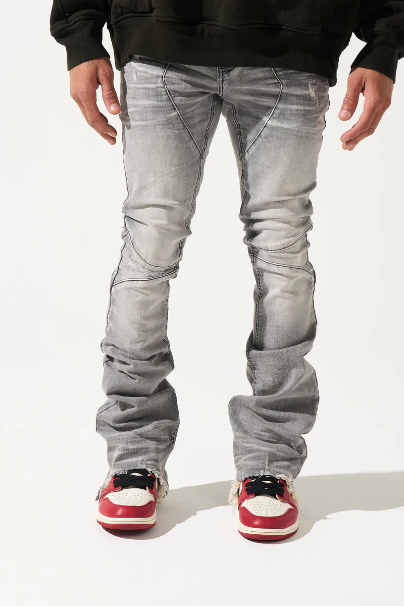 SERENEDE Jeans Stacked Distressed