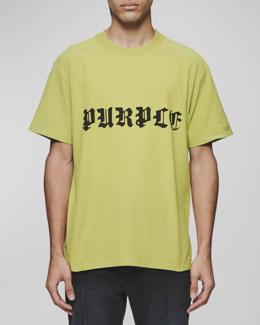 PURP104JGSP324/TEXTURED JERSEY SS TEE