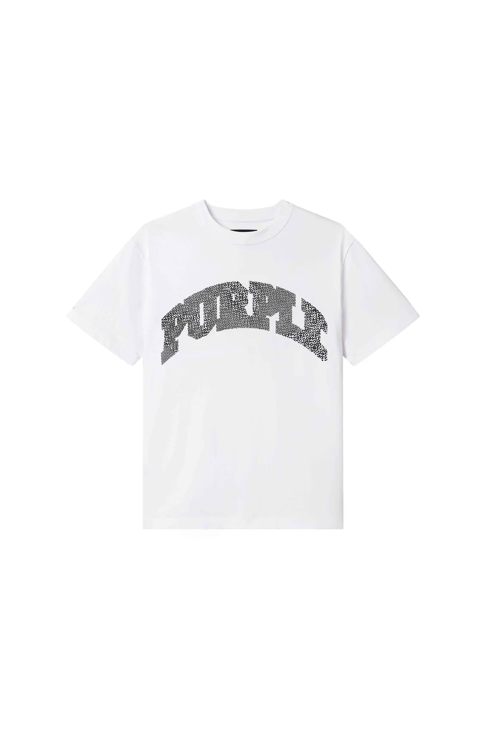 PURPLE TShirt Rhinestone Logo
