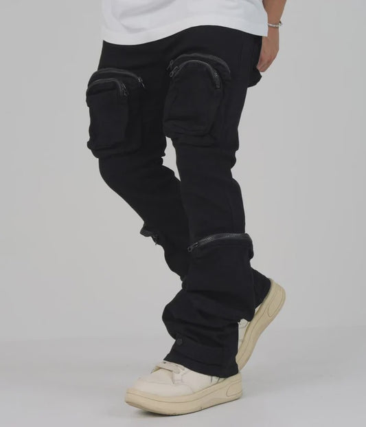 THRTC22QS/MIDNIGHT OPS STACKED JEANS