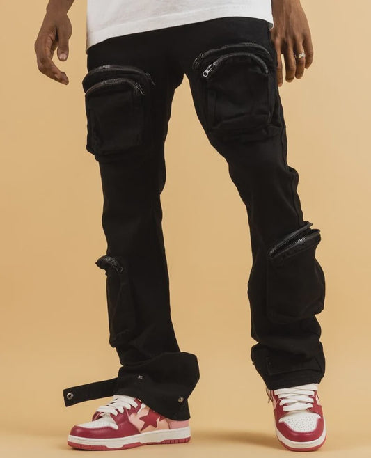 THRTC22QS/BLACK OPS STACK JEANS