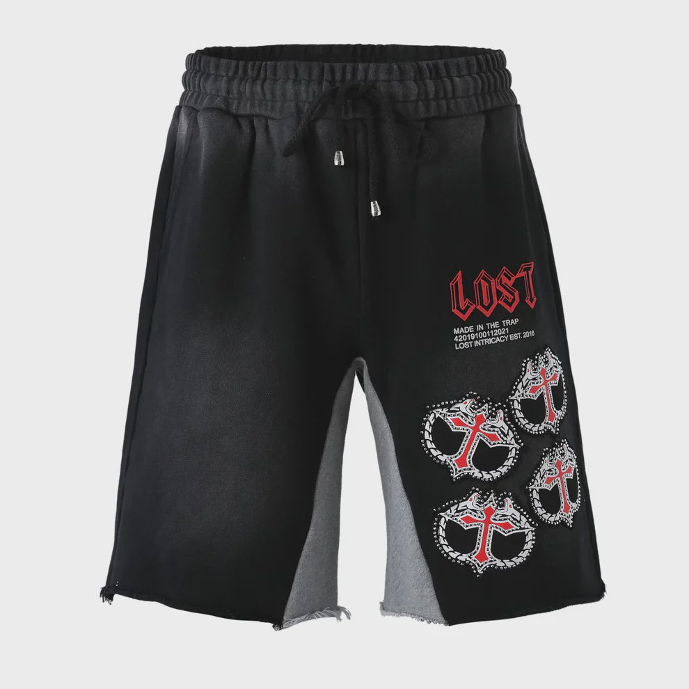 LOST INTRICACY COTTON SHORTS