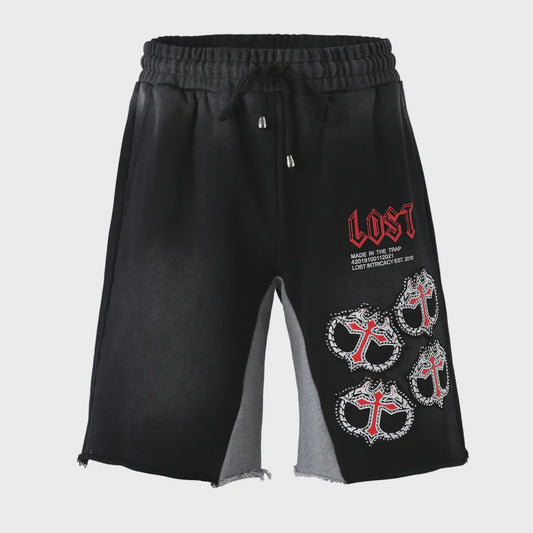 LOST INTRICACY COTTON SHORTS