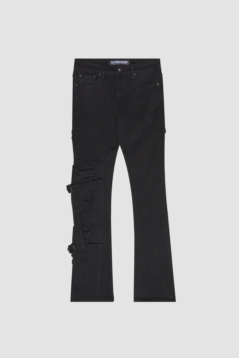 6THD2403/LOADED STACKED DENIM
