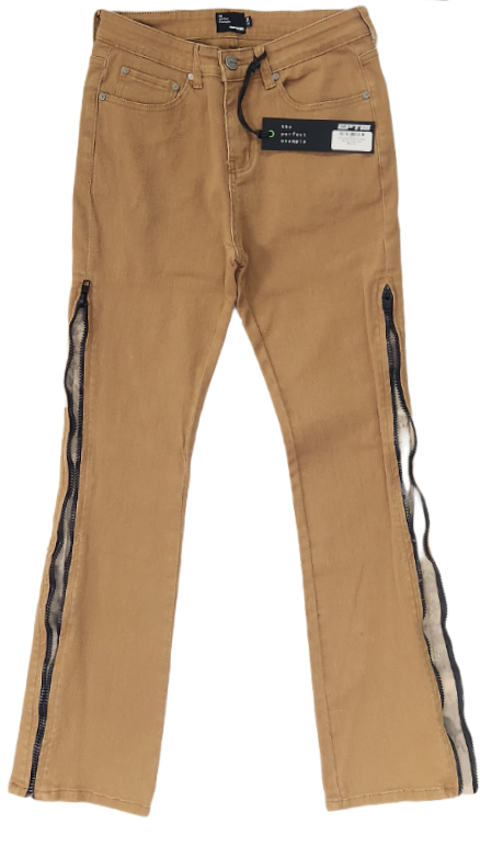 EP10689/HAVOC FLARE PANTS/TAN