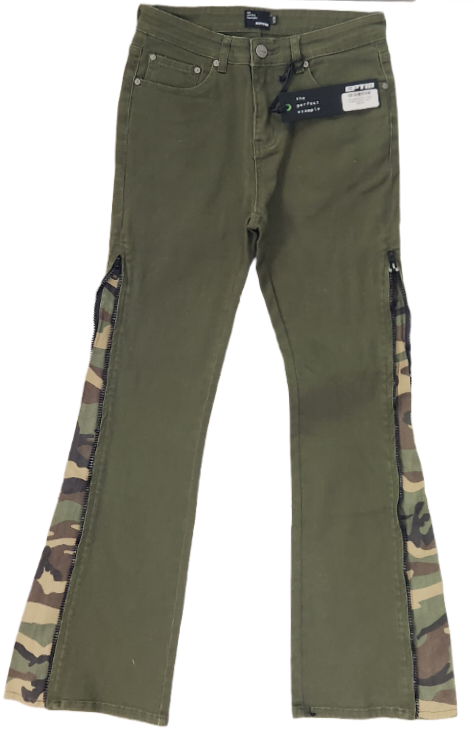 EP10688/HAVOC FLARE PANTS/OLIVE