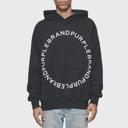 PURP401HBBW124/HWT FLEECE PO HOODY
