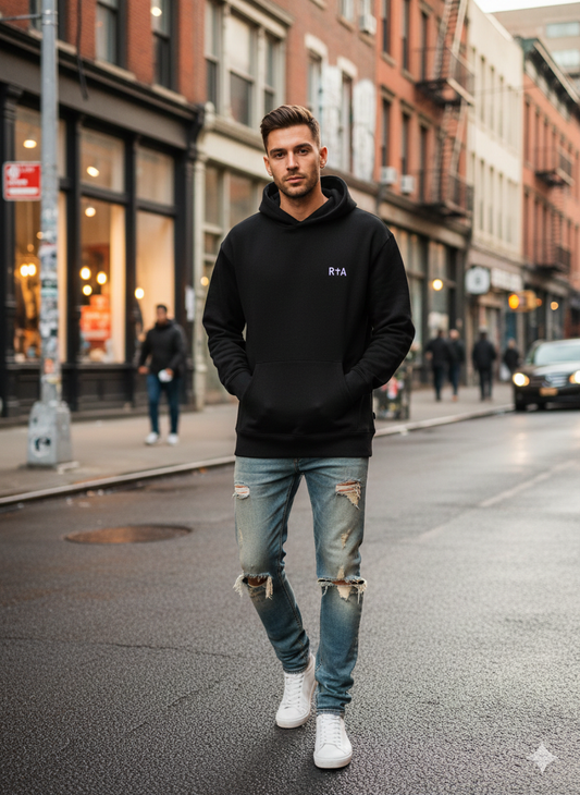 RTAMS24K628 DION CROSS HOODIE