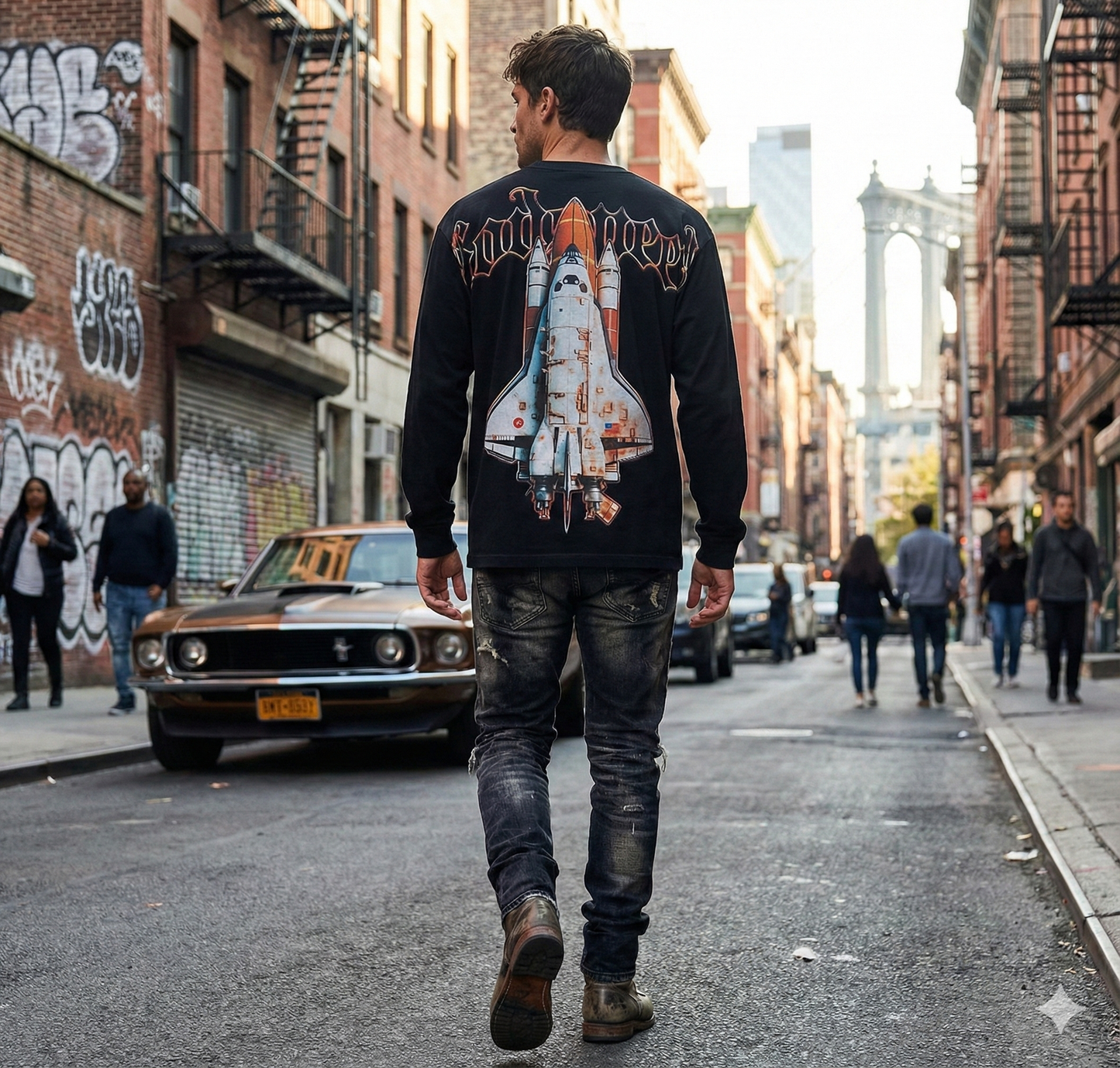 GODSPEED LIFT OFF L/S TEE