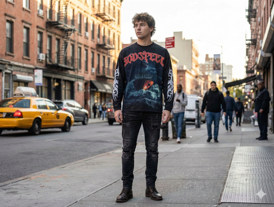 GODSPEED SEA SICK LS TEE