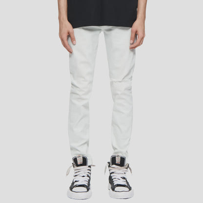 PURPLE Jeans Slim Fit White Minimal
