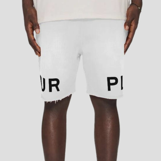 PURP446FWWW324/FRENCH TERRY SWEAT SHORTS