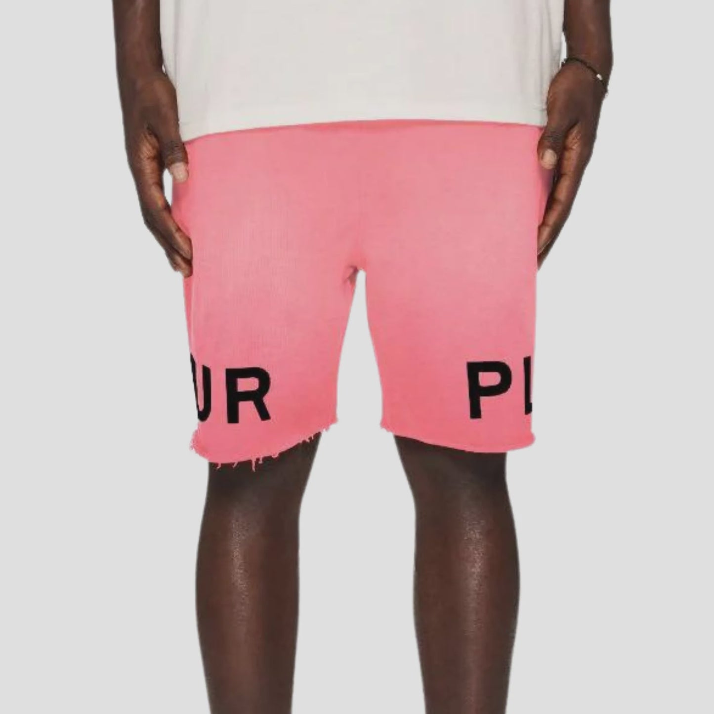 PURPWMD324/FRENCH TERRY SWEAT SHORTS