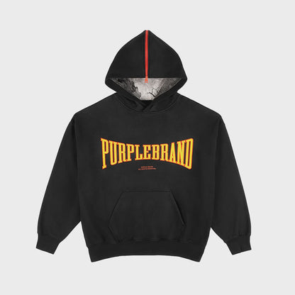 PURPLE Hoodie Graphic Logo