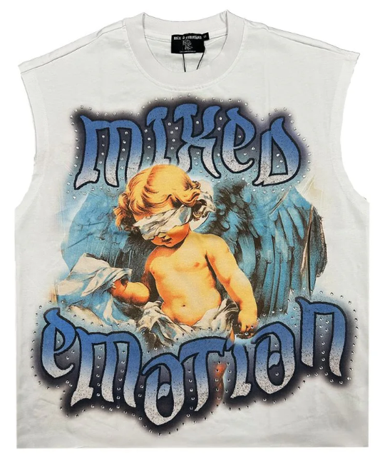 ME ANGEL SLEEVELESS TEE