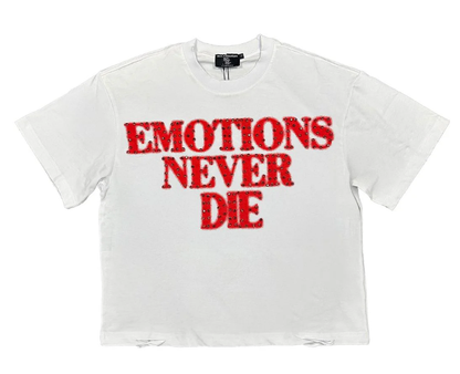 MIXED EMOTIONS TShirt Emotions Never Die Typography