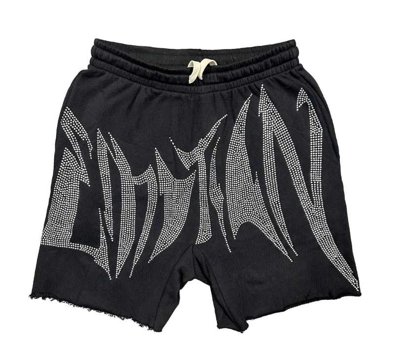 ME WILD RHINESTONE SHORTS