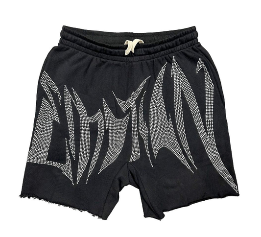 ME WILD RHINESTONE SHORTS