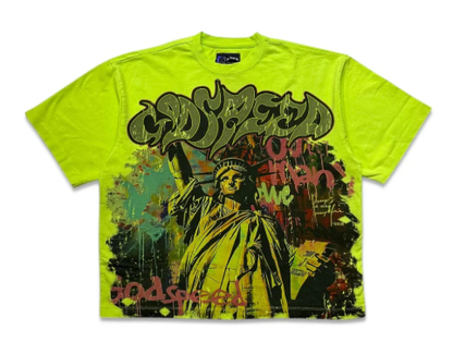 GODSPEED TShirt Statue Graphic