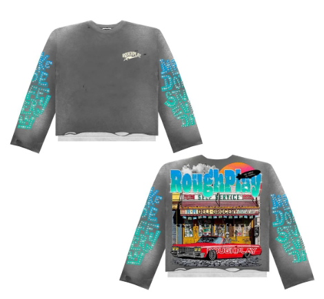ROYGH PLAY DELI SERVICE L/S T SHIRT