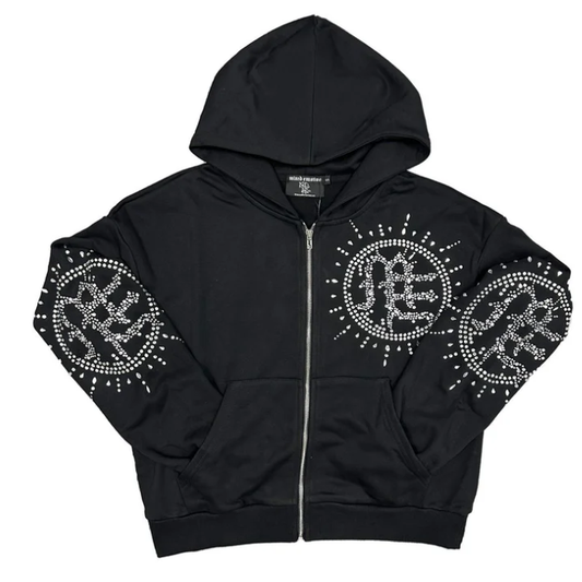ME ECLIPSE RHINESTONE HOODIE