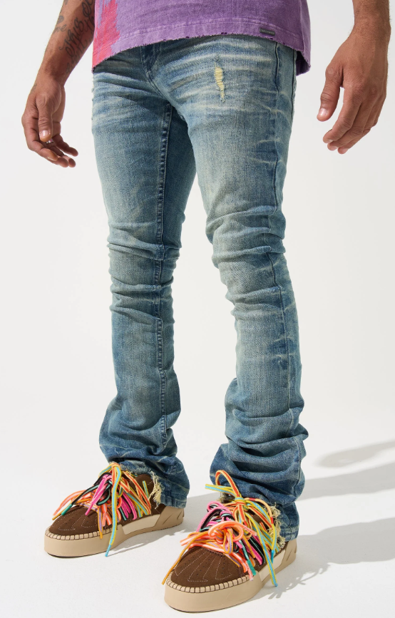 SERENEDE Jeans Slim Fit Faded Blue